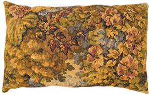 Antique French Jacquard Tapestry Pillow - Item #  1388 - 1-3 H x 2-0 W -  Circa 1910