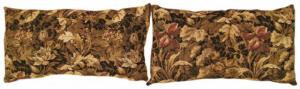 Antique French Jacquard Tapestry Pillow - Item #  1389,1390 - 1-0 H x 2-0 W -  Circa 1910