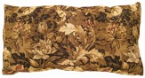 Antique French Jacquard Tapestry Pillow - Item #  1389 - 1-0 H x 2-0 W -  Circa 1910