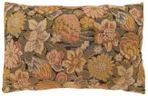 Antique French Jacquard Tapestry Pillow - Item #  1392 - 1-4 H x 2-0 W -  Circa 1910