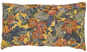 Antique French Jacquard Tapestry Pillow - Item #  1396 - 1-2 H x 2-0 W -  Circa 1910