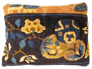 Antique Chinese Chinese Pillow - Item #  1398 - 1-8 H x 1-5 W -  Circa 1900