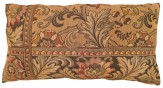 Antique French Jacquard Tapestry Pillow - Item #  1407 - 1-3 H x 2-2 W -  Circa 1910