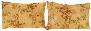 Antique French Jacquard Tapestry Pillow - Item #  1422,1423 - 1-2 H x 1-9 W -  Circa 1910