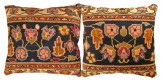 Antique Indian Indian Agra Pillows - Item #  1461,1463 - 1-5 H x 1-5 W -  Circa 1910