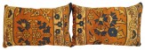 Antique Indian Indian Agra Rug Pillow - Item #  1470,1471 - 1-8 H x 1-1 W -  Circa 1910