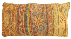 Antique Turkish Turkish Oushak Rug Pillow - Item #  1478 - 2-0 H x 1-3 W -  Circa 1910