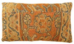 Antique Persian Persian Sultanabad Rug Pillow - Item #  1486 - 1-10 H x 1-2 W -  Circa 1910