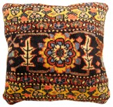 Antique Persian Persian Bidjar Carpet Pillow - Item #  1495 - 1-2 H x 1-2 W -  Circa 1910