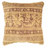Antique Indian Indian Agra Carpet Pillow - Item #  1498 - 1-3 H x 1-3 W -  Circa 1910