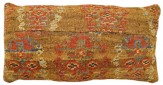 Antique Persian Persian Bakshaish Carpet Pillow - Item #  1512 - 1-9 H x 1-0 W -  Circa 1890