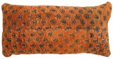 Antique Persian Persian Saraband Carpet Pillow - Item #  1513 - 1-2 H x 2-0 W -  Circa 1900
