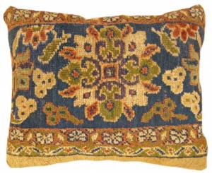 Antique Persian Persian Sultanabad Carpet Pillow - Item #  1520 - 1-10 H x 1-6 W -  Circa 1910