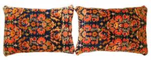 Antique Persian Malayer Pillow - Item #  1542,1543 - 1-7 H x 1-1 W -  Circa 1920