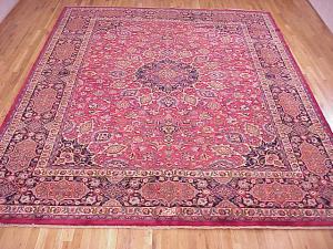 Vintage Persian Meshed - Item #  22704 - 12-9 H x 9-9 W -  Circa 1940