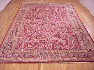 Vintage Persian Kazvin - Item #  22776 - 15-0 H x 9-8 W -  Circa 1945