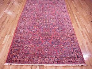 Vintage Persian Sarouk - Item #  22780 - 13-7 H x 6-2 W -  Circa 1920