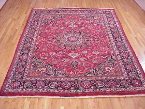 Vintage Persian Meshed - Item #  22832 - 11-0 H x 8-1 W -  Circa 1950