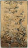 Period Antique French Aubusson Verdure Tapestry - Item #  23370 - 10-3 H x 5-0 W -  Circa Late 19th Century