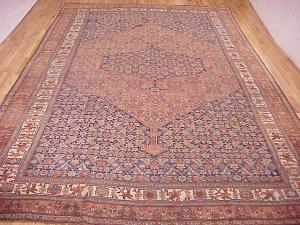 Antique Persian Bidjar - Item #  23384 - 18-0 H x 11-4 W -  Circa 1910