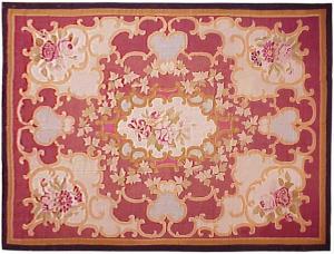 Antique French Aubusson - Item #  23811 - 9-9 H x 7-5 W -  Circa 1890