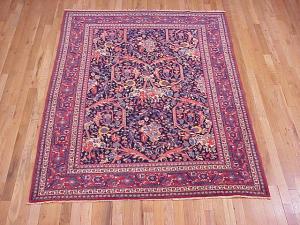 Antique Persian Tabriz - Item #  23934 - 6-3 H x 4-7 W -  Circa 1920