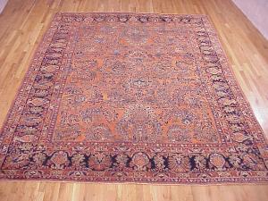 Antique Persian Sarouk - Item #  23989 - 11-1 H x 8-6 W -  Circa 1920