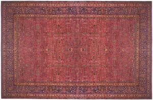 Antique Persian Kashan - Item #  23993 - 27-9 H x 15-0 W -  Circa 1900