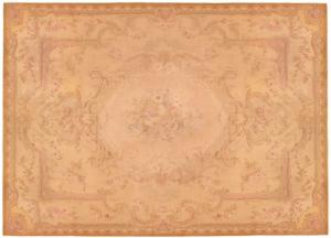Antique French Aubusson - Item #  24198 - 14-0 H x 9-10 W -  Circa 1890