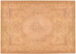 Antique French Aubusson - Item #  24198 - 14-0 H x 9-10 W -  Circa 1890