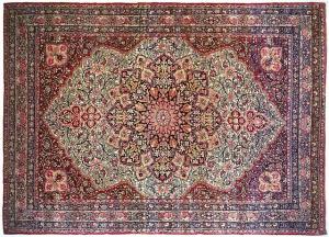 Antique Persian Lavar - Item #  24322 - 13-4 H x 9-4 W -  Circa 1890