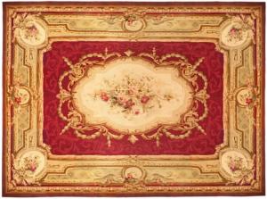 Antique French Aubusson - Item #  24465 - 24-0 H x 17-6 W -  Circa 1880