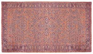 Antique Persian Sarouk - Item #  24467 - 20-0 H x 9-0 W -  Circa 1910