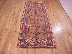 Antique Persian Bidjar - Item #  24473 - 10-10 H x 4-1 W -  Circa 1900