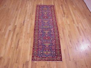 Vintage Persian Heriz - Item #  24654 - 8-8 H x 2-3 W -  Circa 1930