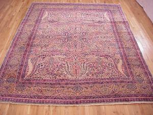 Antique Persian Kerman - Item #  24663 - 11-6 H x 9-0 W -  Circa 1920