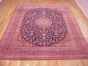 Antique Persian Kashan - Item #  25028 - 12-5 H x 9-2 W -  Circa 1920