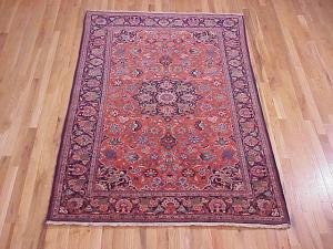 Antique Persian Kashan - Item #  25057 - 6-7 H x 4-4 W -  Circa 1920