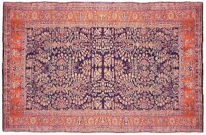 Antique Persian Mohajeran Sarouk - Item #  25097 - 21-6 H x 12-0 W -  Circa 1910