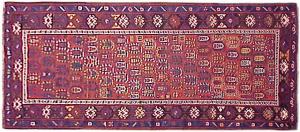 Antique Caucasian Baku Saliani - Item #  25384 - 9-5 H x 3-5 W -  Circa 1920