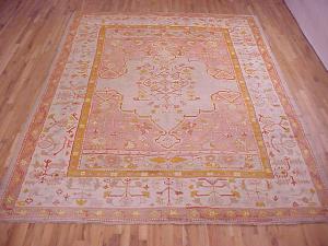 Antique Turkish Oushak - Item #  25394 - 11-0 H x 8-4 W -  Circa 1910