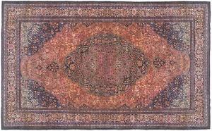 Antique Persian Ferahan Sarouk - Item #  25421 - 19-1 H x 12-7 W -  Circa 1900