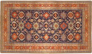 Antique Persian Serapi - Item #  25549 - 20-0 H x 14-1 W -  Circa 1910