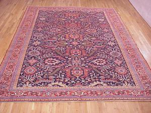 Antique Persian Heriz - Item #  25606 - 13-0 H x 9-4 W -  Circa 1910