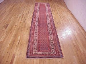 Antique Persian Saraband - Item #  25778 - 16-8 H x 3-3 W -  Circa 1920