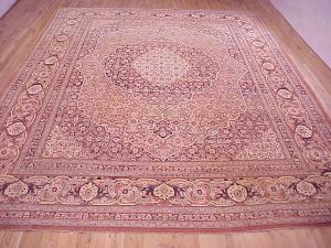 Antique Persian Tabriz - Item #  25798 - 14-9 H x 10-9 W -  Circa 1900