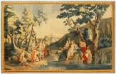 Period Antique Franco-Flemish Mythological Tapestry - Item #  26032 - 7-6 H x 12-2 W -  Circa 18th Century