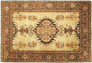 Vintage Persian Tabriz - Item #  26073 - 6-5 H x 4-6 W -  Circa 1920