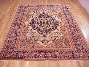 Antique Persian Ferahan Sarouk - Item #  26261 - 11-4 H x 8-5 W -  Circa 1880