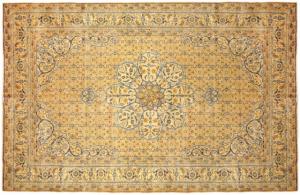 Antique Persian Tabriz - Item #  26371 - 9-10 H x 6-4 W -  Circa 1910